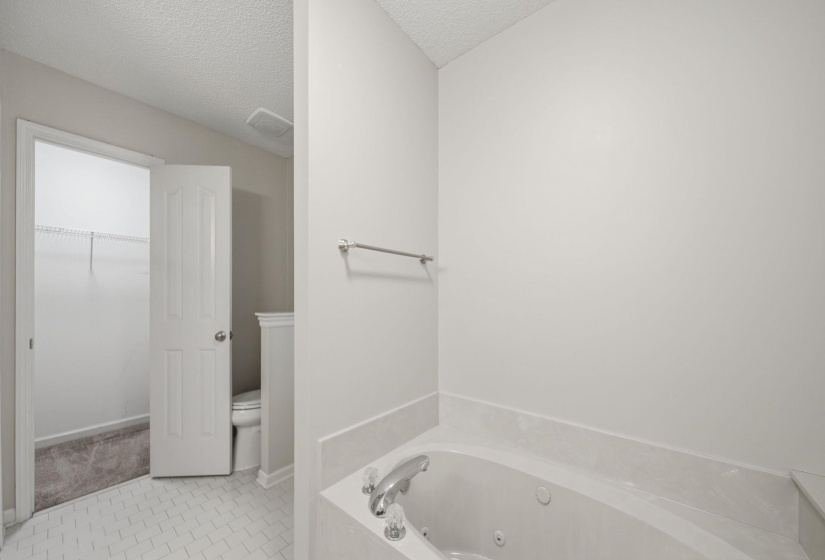 Jetted Tub; double vanities