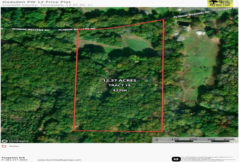 12 PLOMAR WILLIAMS RD, Gadsden, Tennessee 38337, ,Land,For Sale,PLOMAR WILLIAMS,10224023