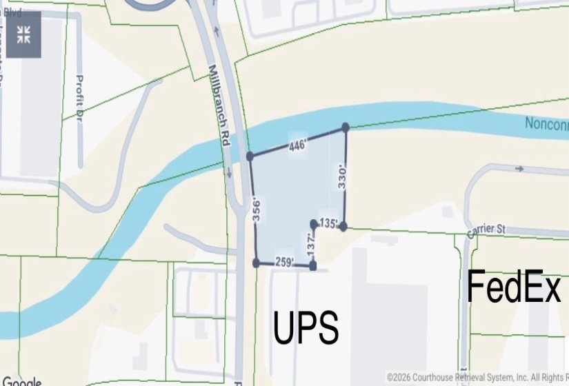 2944 MILLBRANCH RD, Memphis, Tennessee 38116, ,Land,For Sale,MILLBRANCH,10224066