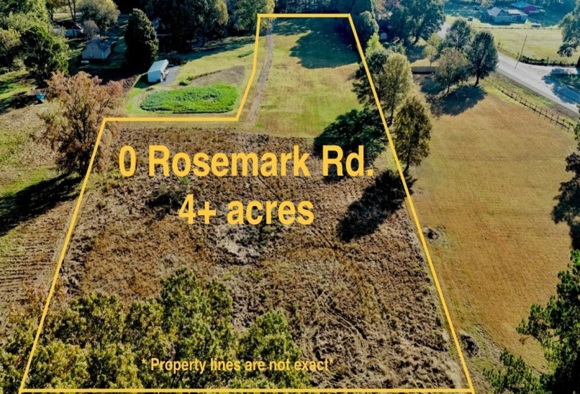 View of property location with property boundaries highlighted
