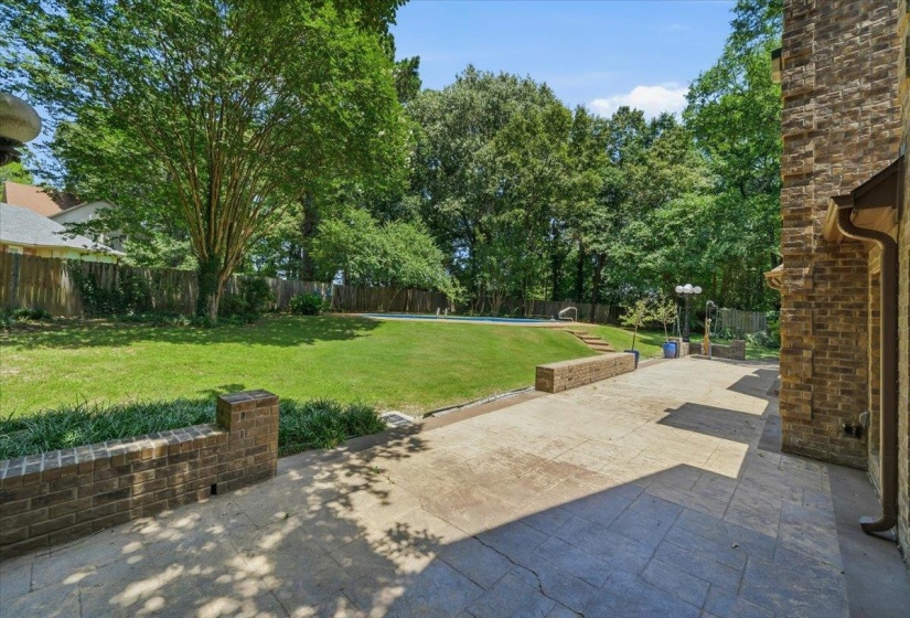 Patio terrace
