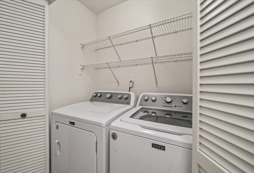 Washer and Dryer will remain