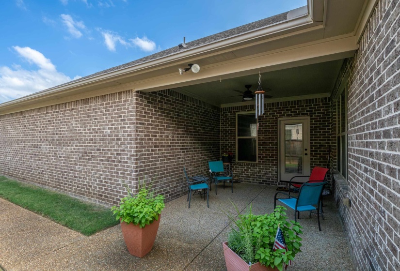 Patio terrace