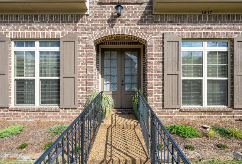 Exterior entry