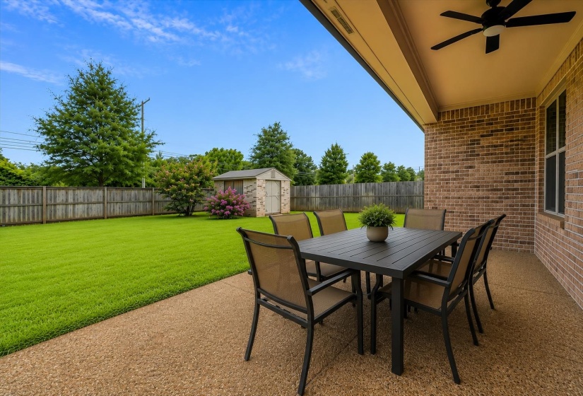 Patio terrace