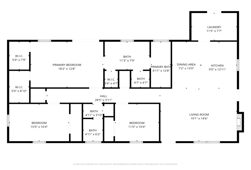 View of home floor plan