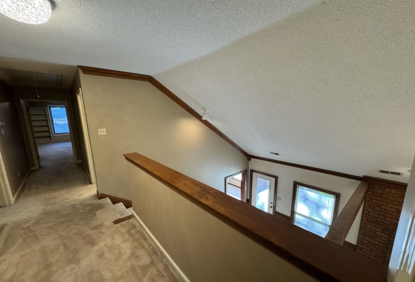 Upstair Hallway to bonus/4th bedroom.