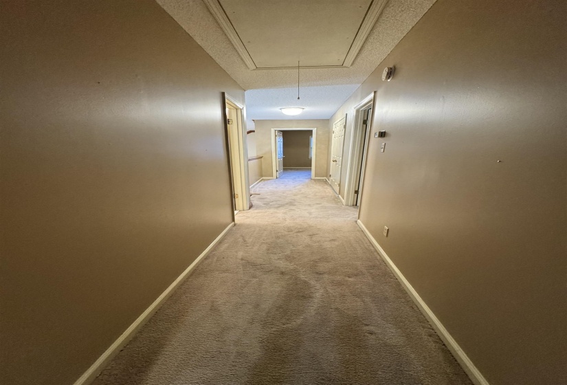 From bonus/4th bedroom to other 2 bedrooms