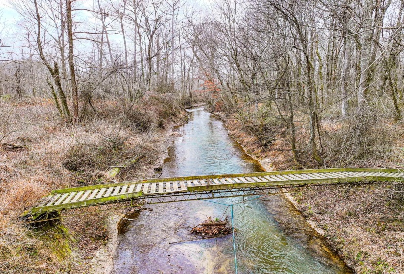 Water view featuring a tree filled landscape