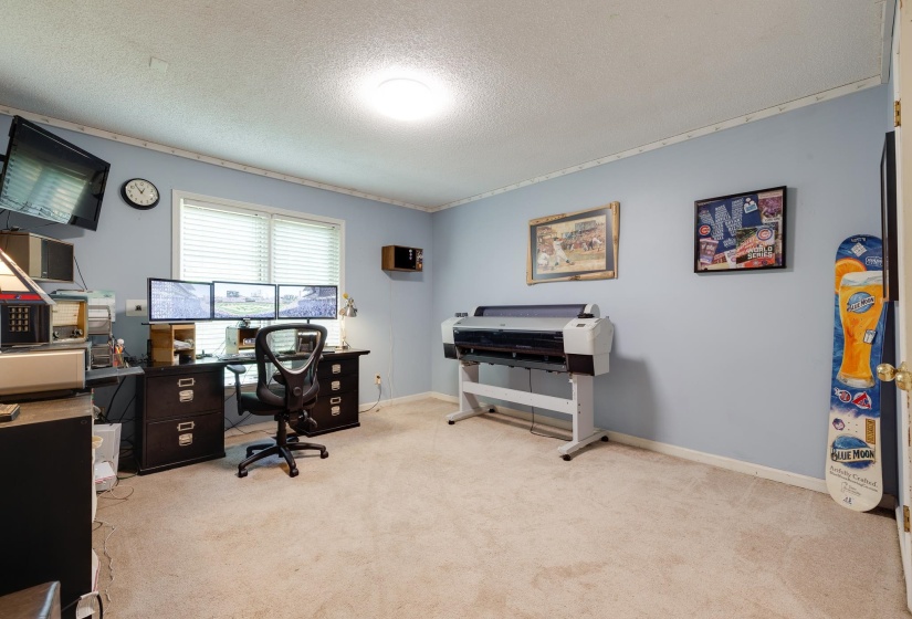 Bedroom 2 is at the front of the house downstairs adjacent the hall bath