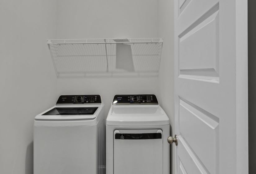 Laundry area with washer and dryer