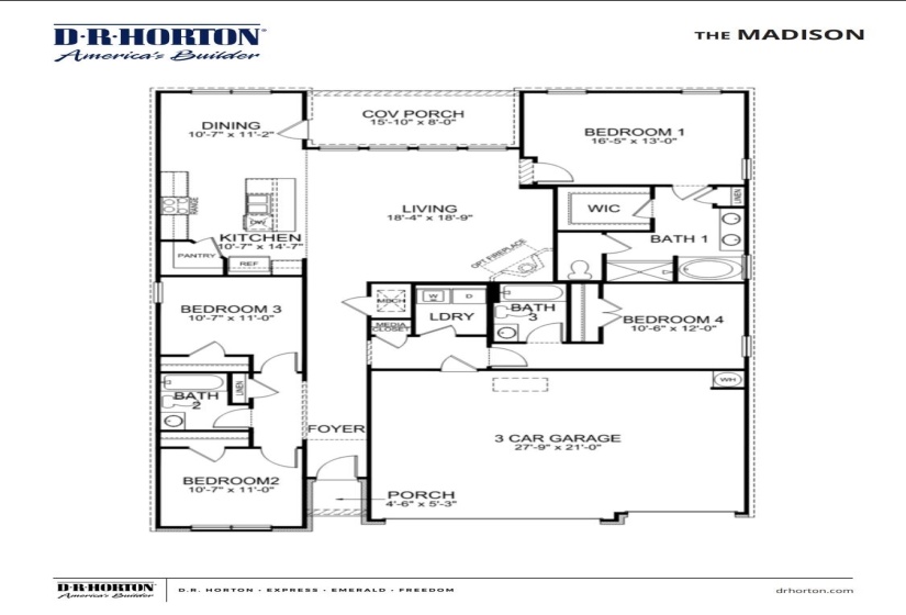 View of room layout