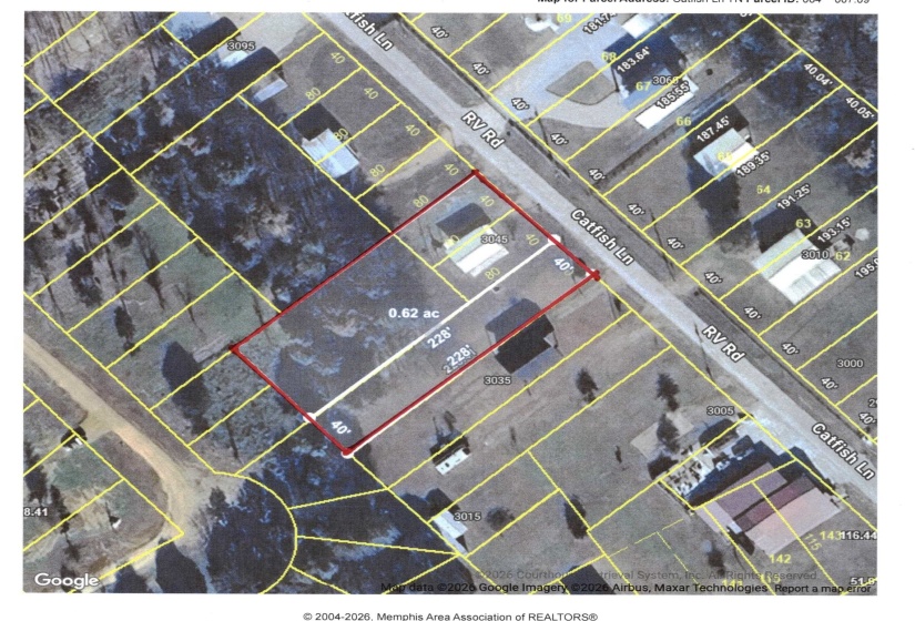 3045 CATFISH LN, Crump, Tennessee 38327, ,Land,For Sale,CATFISH,10224659