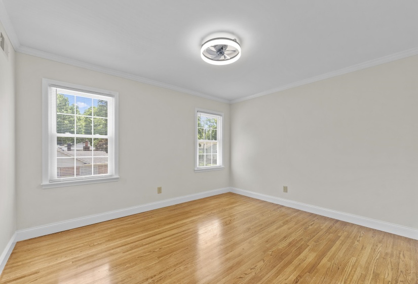 View of the fourth bedroom unfurnished.