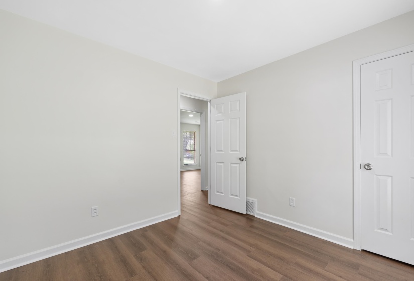 Another view of the second bedroom.