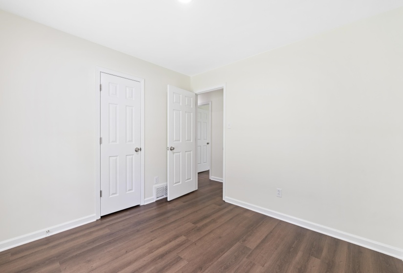 Another view of the third bedroom.