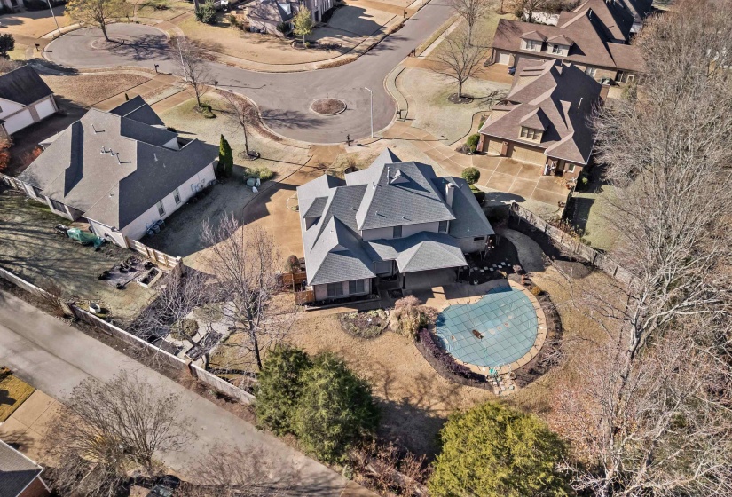 View of property location with nearby suburban area