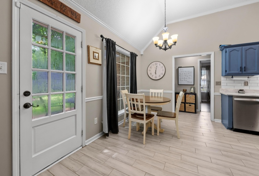 Dining area