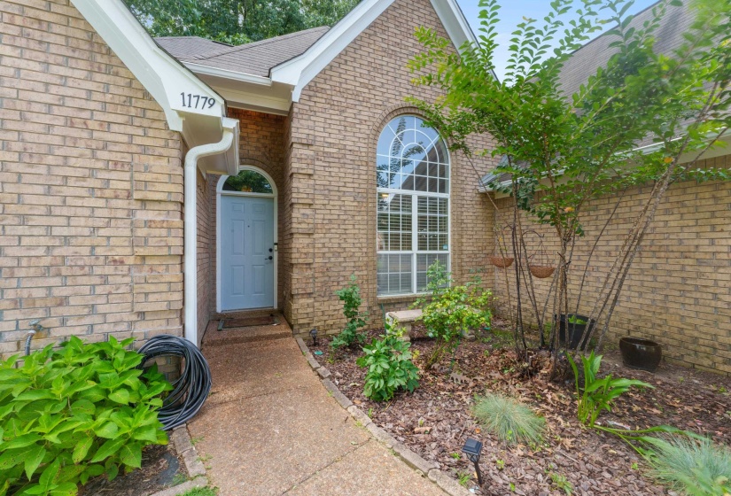 Exterior entry