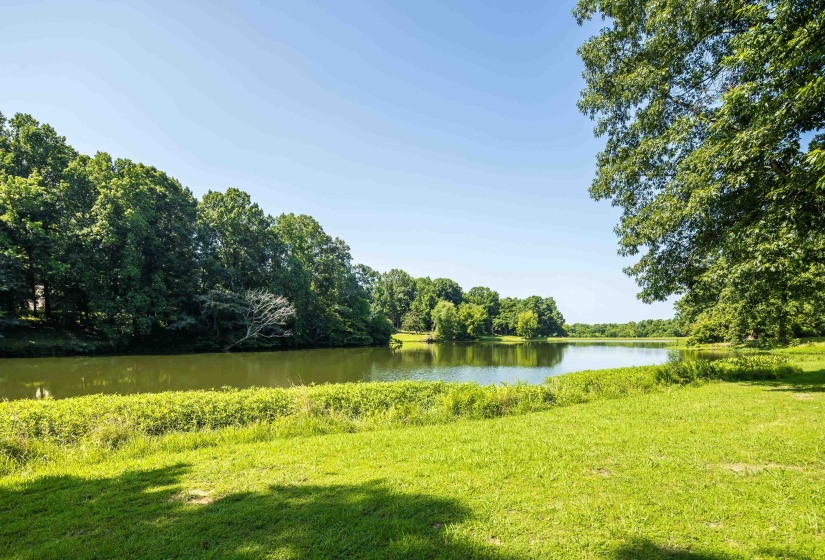 Expansive waterfront shoreline