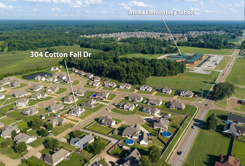 304 COTTON FALL DR, Atoka, Tennessee 38004, 5 Bedrooms Bedrooms, 9 Rooms Rooms,3 BathroomsBathrooms,Residential,For Sale,COTTON FALL,10225400