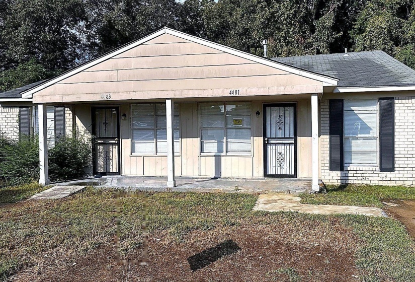 4481-4483 SUMNERS WELLS RD, Memphis, Tennessee 38118, 2 Bedroom Bedrooms, 0 ,1 BathroomBathrooms,Duplexes,For Sale,SUMNERS WELLS,0,10225448