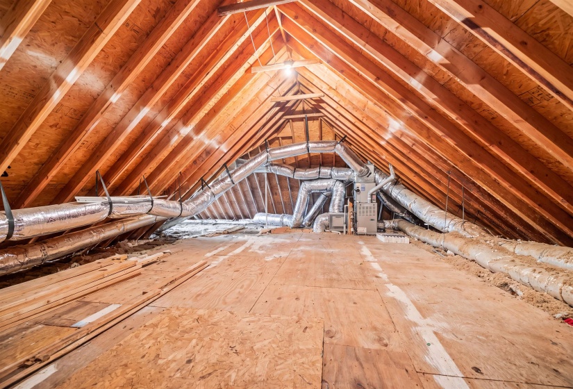 AI used to remove items in attic.