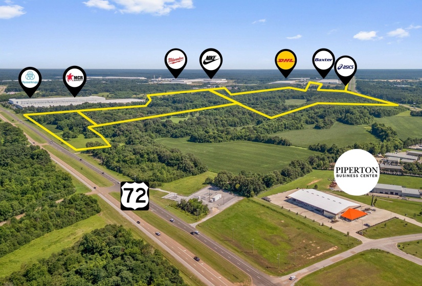 0 HWY 72 HWY, Piperton, Tennessee 38017, ,Land,For Sale,HWY 72,10225754
