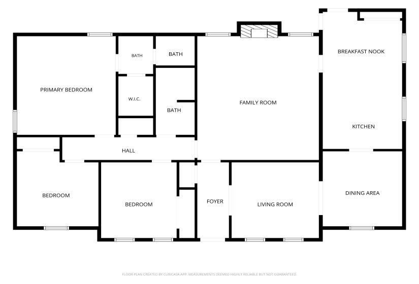 Thoughtfully designed single-level layout featuring formal and casual living spaces, 3 bedrooms, and 2 updated baths.