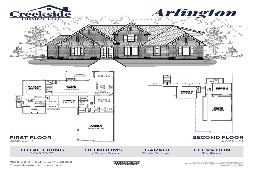 10170 CONNER FIELD LN, Lakeland, Tennessee 38002, 4 Bedroom Bedrooms, 9 Room Rooms,3 BathroomBathrooms,Residential,For Sale,CONNER FIELD,0,10209533