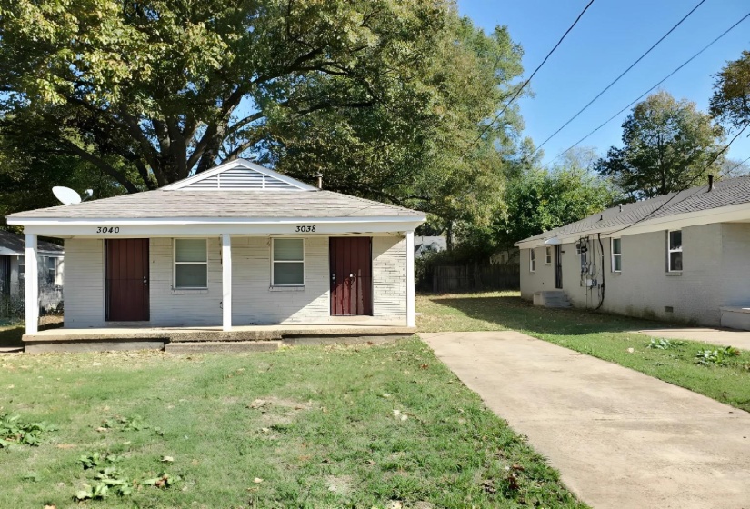 3038-3040 SINCLAIR ST, Memphis, Tennessee 38127, 2 Bedroom Bedrooms, 0 ,1 BathroomBathrooms,Duplexes,For Sale,SINCLAIR,0,10224519