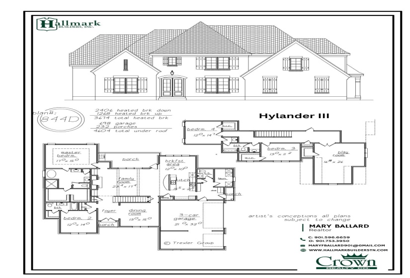 5287 BUTTERCUP LN, Lakeland, Tennessee 38002, 4 Bedroom Bedrooms, 10 Room Rooms,3.1 BathroomBathrooms,Residential,For Sale,BUTTERCUP,0,10204524