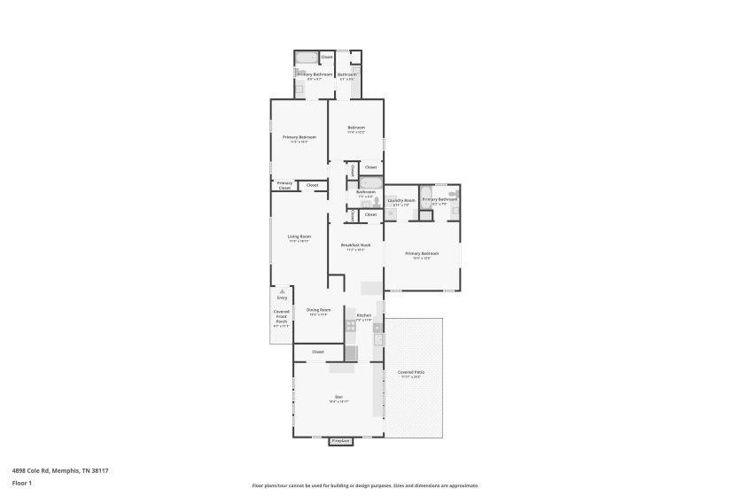 4898 COLE RD, Memphis, Tennessee 38117, 3 Bedroom Bedrooms, 8 Room Rooms,3 BathroomBathrooms,Residential,For Sale,COLE,0,10229122