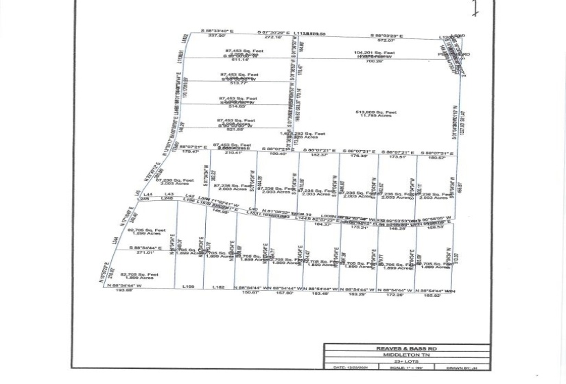 REAVES RD, Middleton, Tennessee 38052, ,Land,For Sale,REAVES,10155761