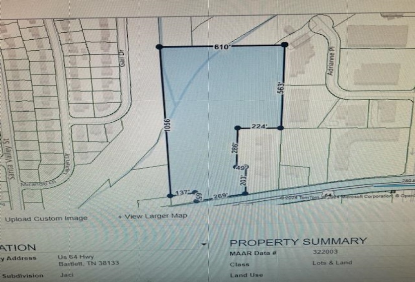 7374 US HIGHWAY 64 RD, Bartlett, Tennessee 38133, ,Land,For Sale,US HIGHWAY 64,10166175