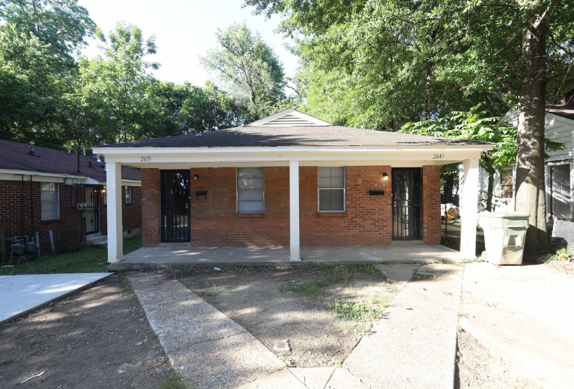 2649 WHITMAN ST, Memphis, Tennessee 38112, 2 Bedrooms Bedrooms, ,1 BathroomBathrooms,Duplexes,For Sale,WHITMAN,10176735