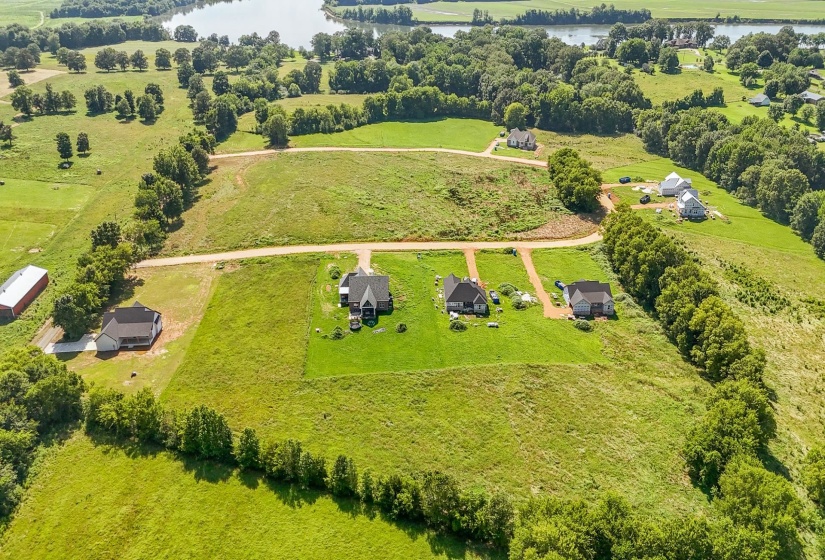 View of rural area featuring a large body of water