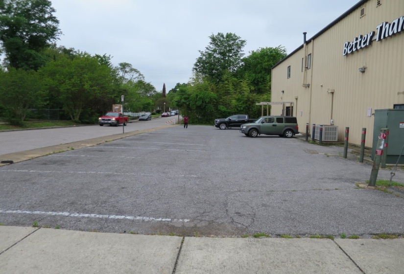 View of car parking