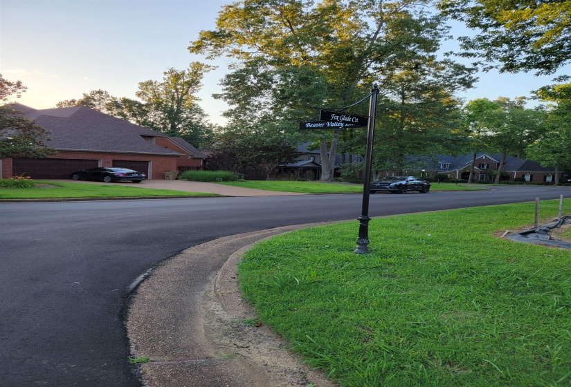 View of street