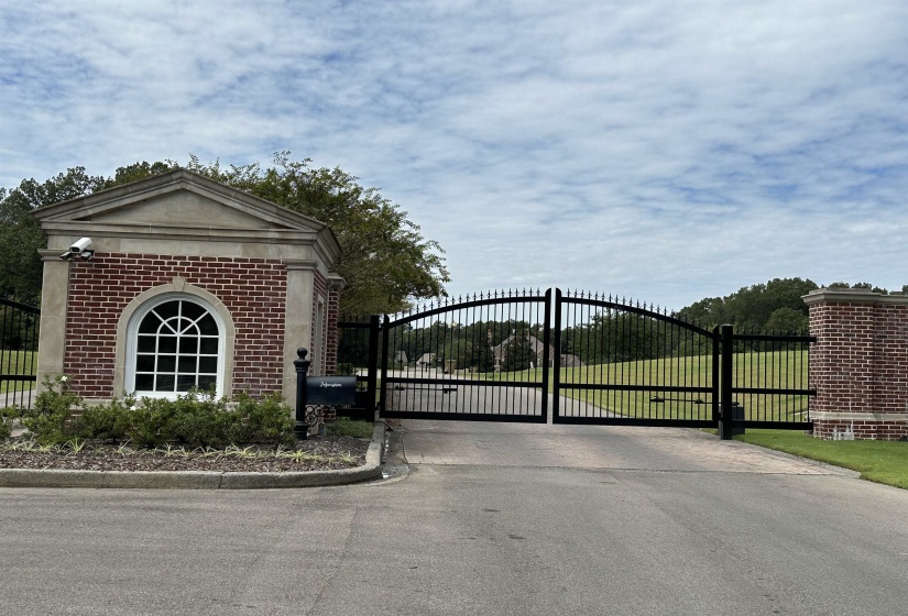 View of gate