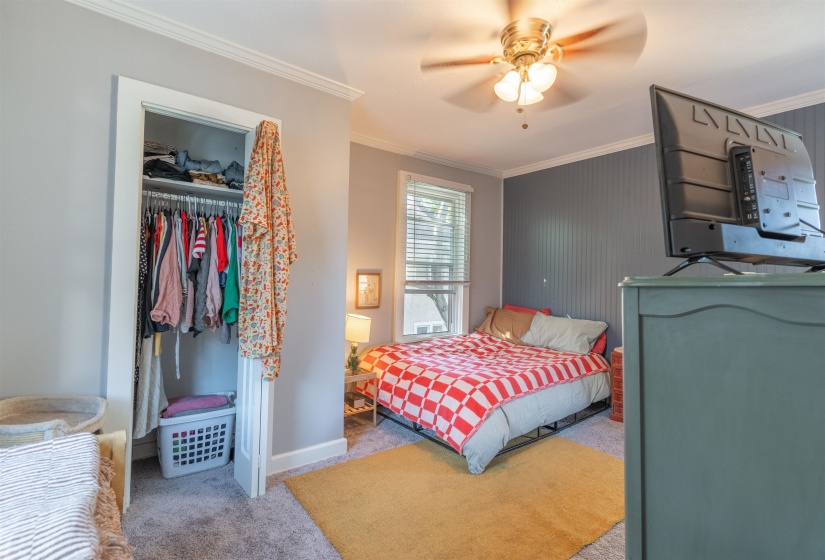 Guest House bedroom is upstairs