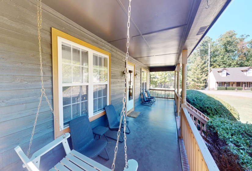 View of patio / terrace with covered porch