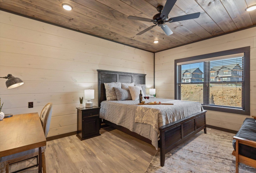 Interior of similar cabin in community.  Interior finishes and furnishings will vary from cabin to cabin.