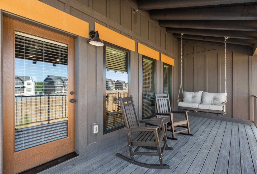 Interior of similar cabin in community.  Interior finishes and furnishings will vary from cabin to cabin.