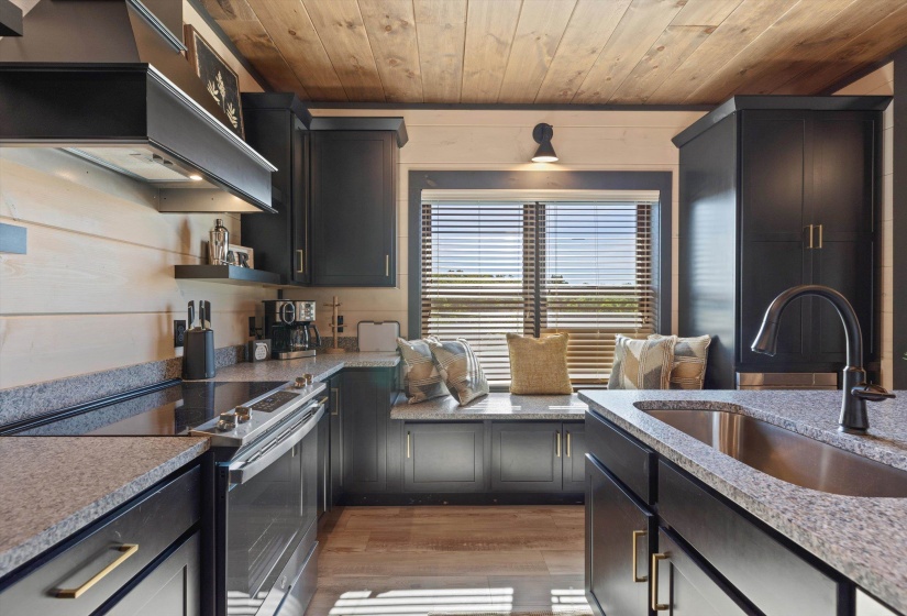Interior of similar cabin in community.  Interior finishes and furnishings will vary from cabin to cabin.