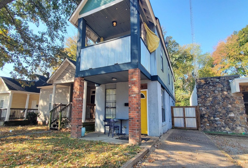 View of rear view of house