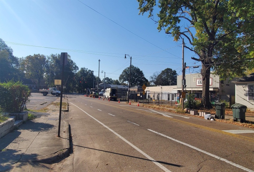View of street