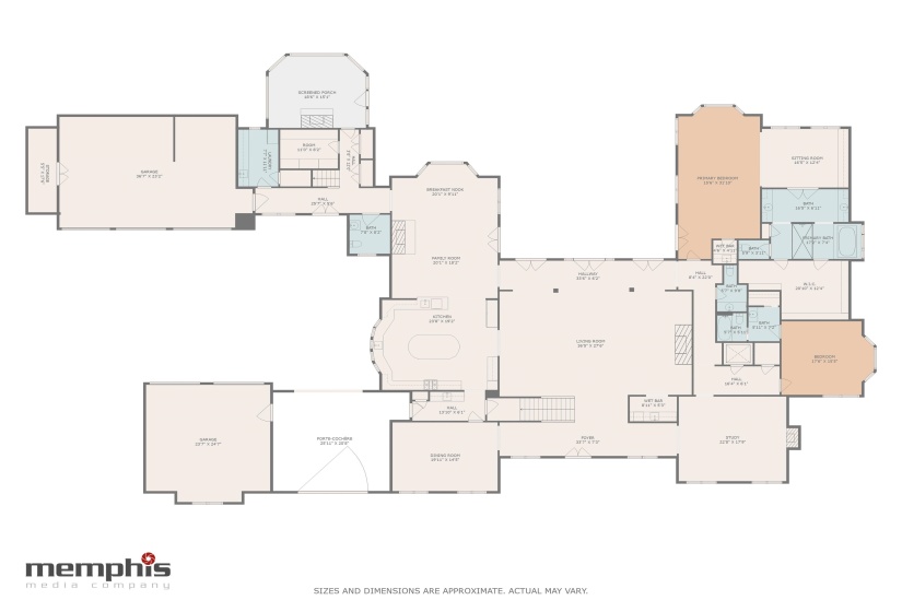 Floor plan / room layout