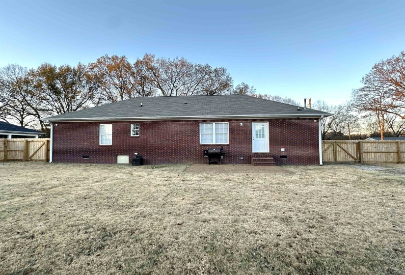 View of rear view of property