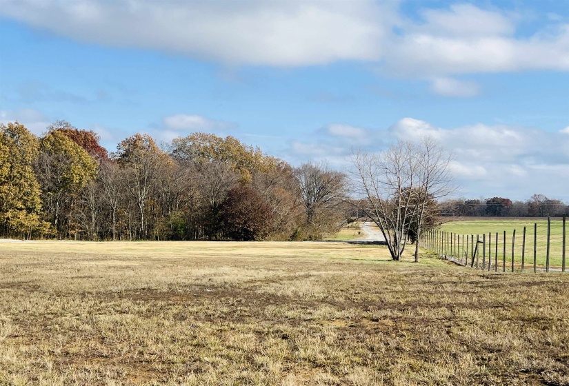 View of yard featuring a rural view